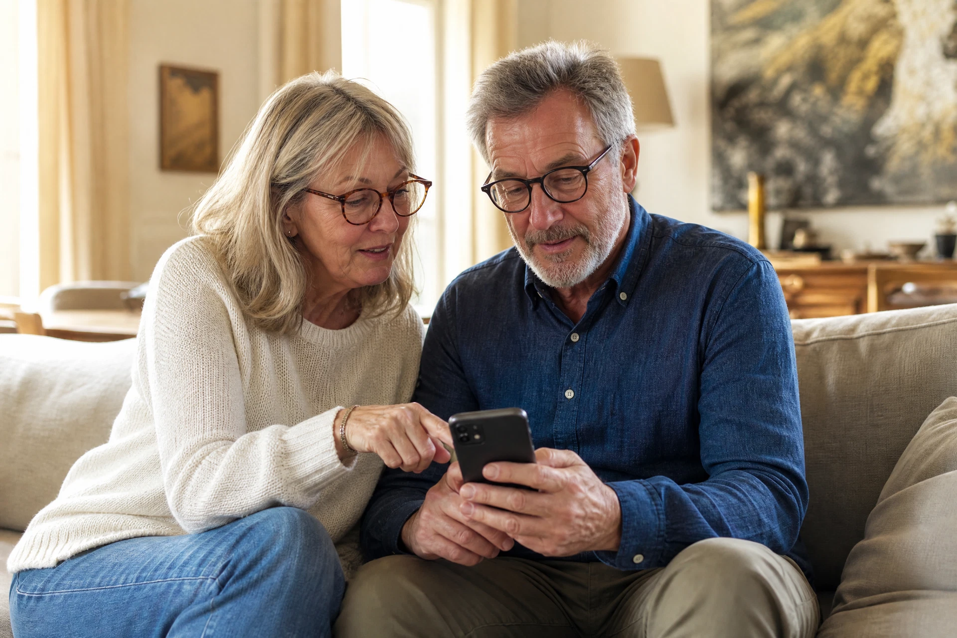 Messages, photos et appels vidéo